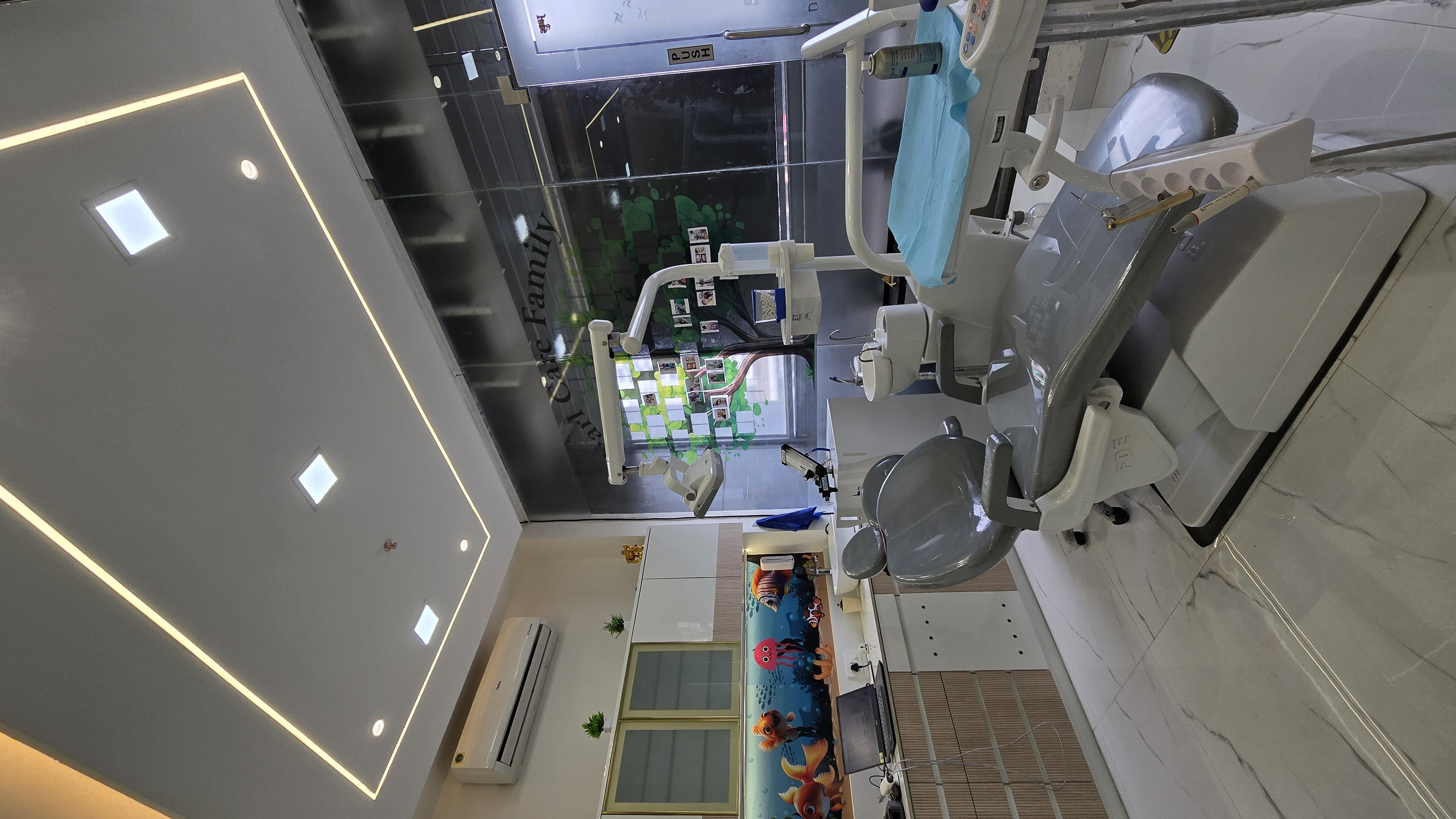 Modern high-end dental clinic interior
